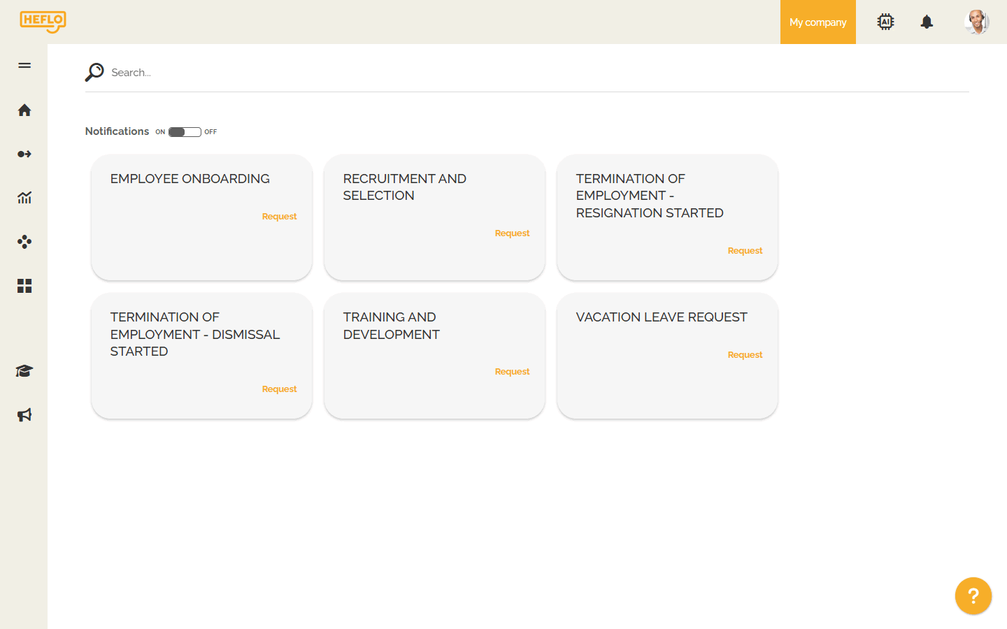 Enable service requests and real-time tracking through a unified portal